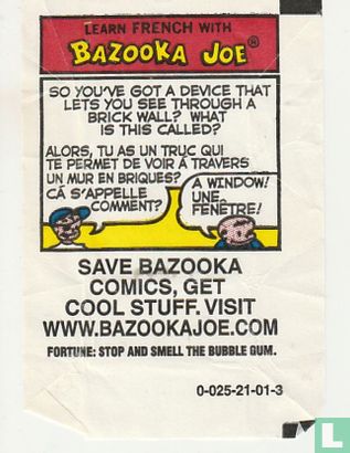 Learn French with Bazooka Joe 