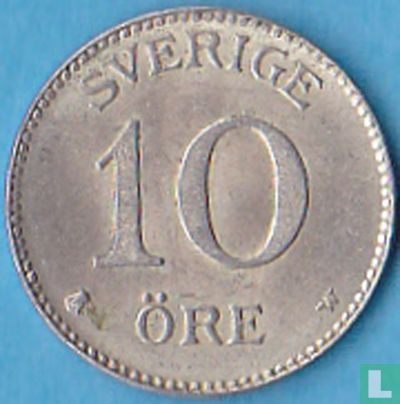 Schweden 10 Öre 1927 - Bild 2