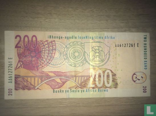 200 Rand sud-africain 2005 - Image 2
