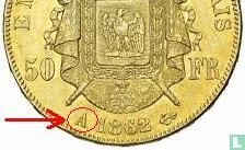 France 50 francs 1862 (A) - Image 3