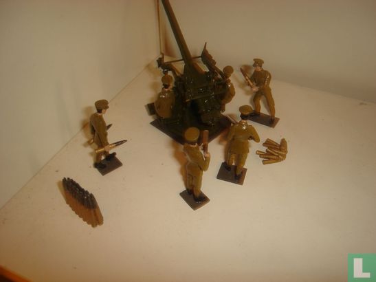 20cwt Antie aircraft Gun with 6 men crew - Afbeelding 2
