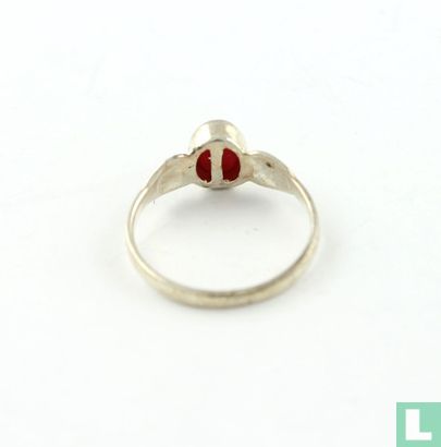Zilveren Ring, Met Lieveheersbeestje - Image 3