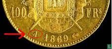 Frankreich 100 Franc 1869 (A) - Bild 3
