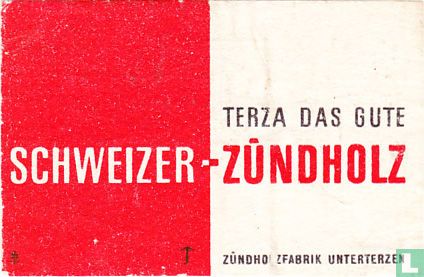 Schweizer-Zündholz - Zündholzfabrik