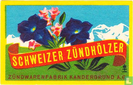 Schweizer Zündhölzer - Image 1