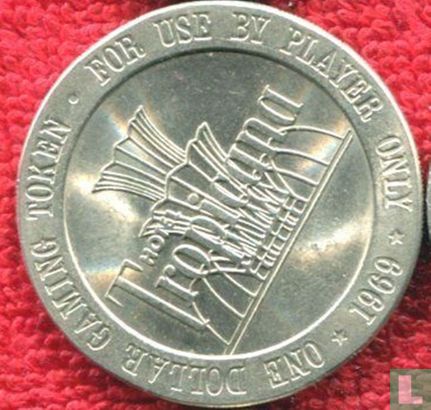 USA  1 dollar Hotel Tropicana gaming token (Las Vegas, NV)  1969 - Afbeelding 1