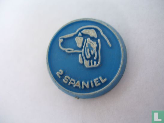 2. Spaniel [white on blue]