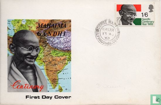 100 jaar Mahatma Gandhi