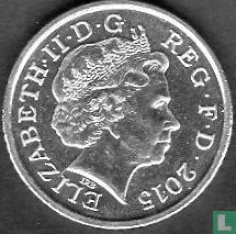 Verenigd Koninkrijk 5 pence 2015 (met IRB) - Afbeelding 1