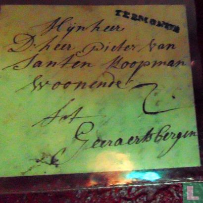 Brief van Termonde (Dendermonde) naar Geraardsbergen