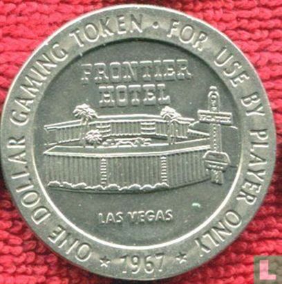 USA  1 dollar Frontier Hotel gaming token (Las Vegas, NV)  1967 - Afbeelding 1