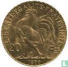 France 20 francs 1899 - Image 1