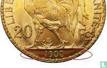 France 20 francs 1900 - Image 3