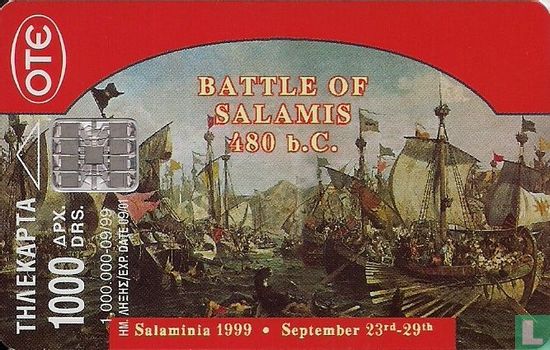 The naval battle of Salamis 480 B.C. - Image 1