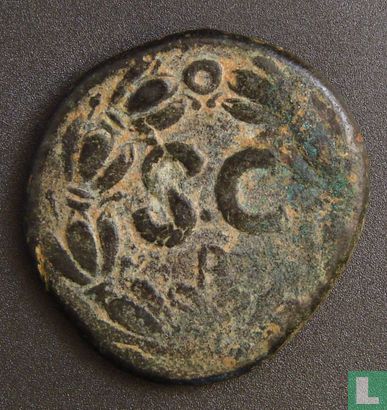 Romeinse Rijk, AE 27, 98-117 AD, Trajanus, Antiochië, Seleukis et Pieria, Syrië - Afbeelding 2