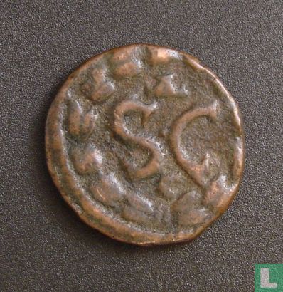 Romeinse Rijk, AE 17, 217-218 AD, Macrinus, Antiochië, Seleukis et Pieria, Syrië - Afbeelding 2