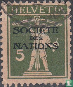 Dienstzegel van de Volkenbond