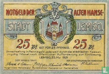 Lemgo, Stadt - 25 Pfennig 1921 - Bild 1