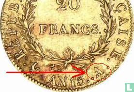 Frankrijk 20 francs AN 13 (A) - Afbeelding 3