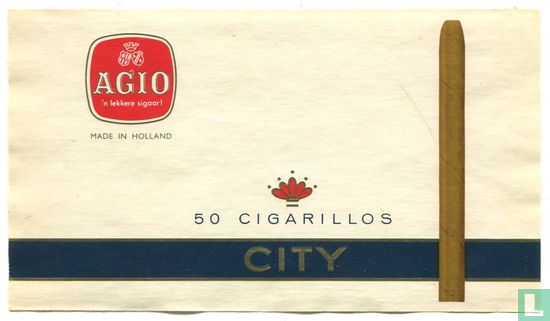 Agio - City 50 cigarillos - Afbeelding 1