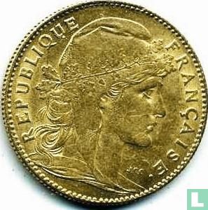 France 10 francs 1911 - Image 2