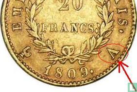 Frankrijk 20 francs 1809 (A) - Afbeelding 3
