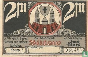 Bütow, Stadtbank - 2 Mark ND (1921) - Image 1