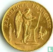 Frankreich 20 Franc 1890 - Bild 2