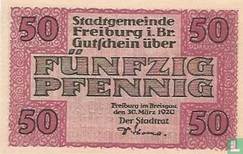Freiburg 50 Pfennig - Image 1
