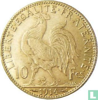 Frankrijk 10 francs 1914 - Afbeelding 1