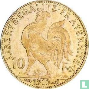 Frankrijk 10 francs 1910 - Afbeelding 1