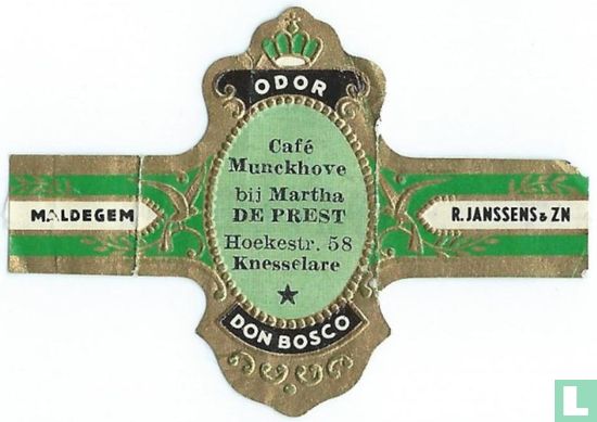 Odor Café Munckhove bij Martha De Prest Hoekestr. 58 Knesselare Don Bosco - Maldegem - R.Janssens & ZN - Image 1