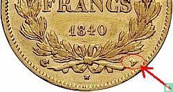 Frankrijk 20 francs 1840 (A) - Afbeelding 3