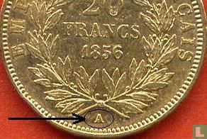 France 20 francs 1856 (A) - Image 3