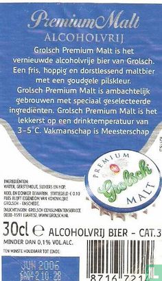 Grolsch Premium Malt - Afbeelding 2