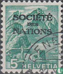 Service stamp of the League of Nations