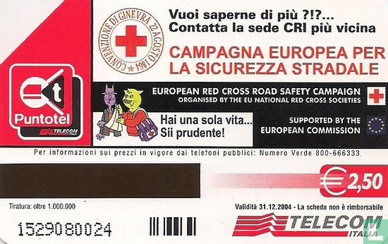 C.R.I. - Campagna Europea Sicurezza Stradale - Bild 2
