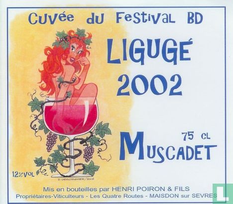Cuvée du Festival BD Ligugé 2002 - muscadet