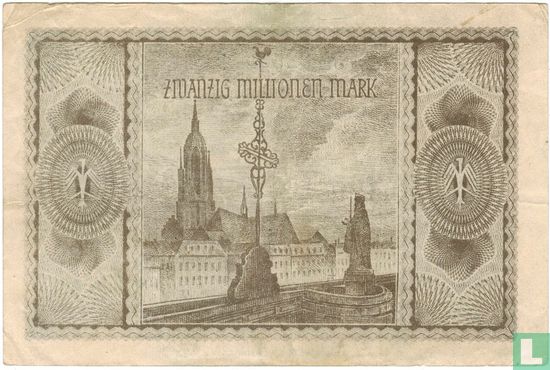 Stadt Frankfurt am Main, 20 million Mark 20.08.1923 - Image 2