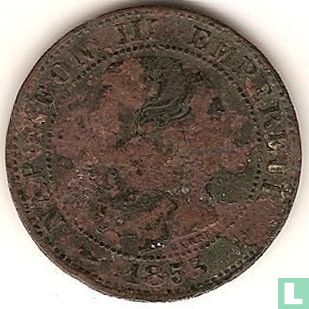 Frankrijk 5 centimes 1853 (K) - Afbeelding 1