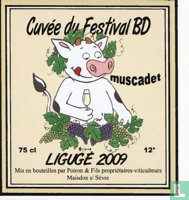 Cuvée du Festival BD Ligugé 2009 - muscadet
