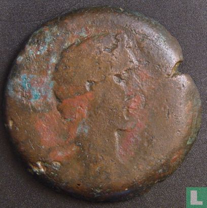 Empire romain, AE drachme, 138-161 AD, Antonin le Pieux, Alexandrie, 139-140 - Image 1