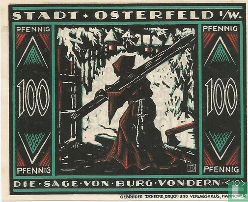Osterfeld 100 Pfennig 1921 (10) - Afbeelding 1