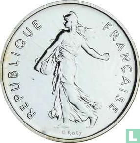 France 5 francs 2001 (nickel) - Image 2