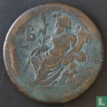 Romeinse Rijk, AE Drachme, 138-161 AD, Antoninus Pius, Alexandrië,  139-140 - Afbeelding 2