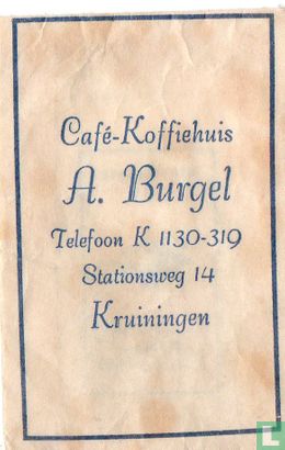 Café Koffiehuis A. Burgel - Afbeelding 1