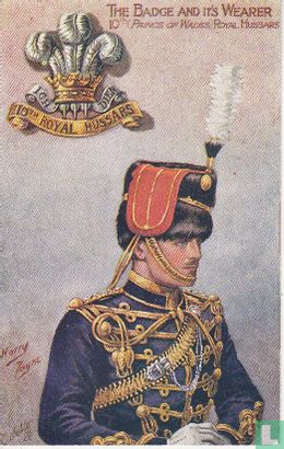 The Badge and it's Wearer - 10th (Prince of Wales) Royal Hussars - Image 1