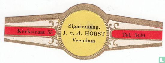 Sigarenmag. Jvd Horst Veendam - Kerkstraat 55 - Tél. 3430 - Image 1