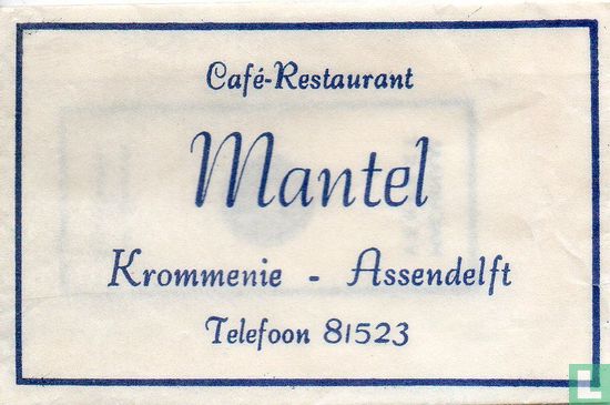 Café Restaurant Mantel - Image 1