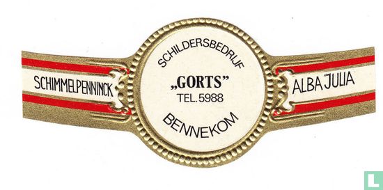 Schilderbedrijf "Gorts" Tel. 5988 Bennekom - Schimmelpenninck - Alba Julia - Afbeelding 1